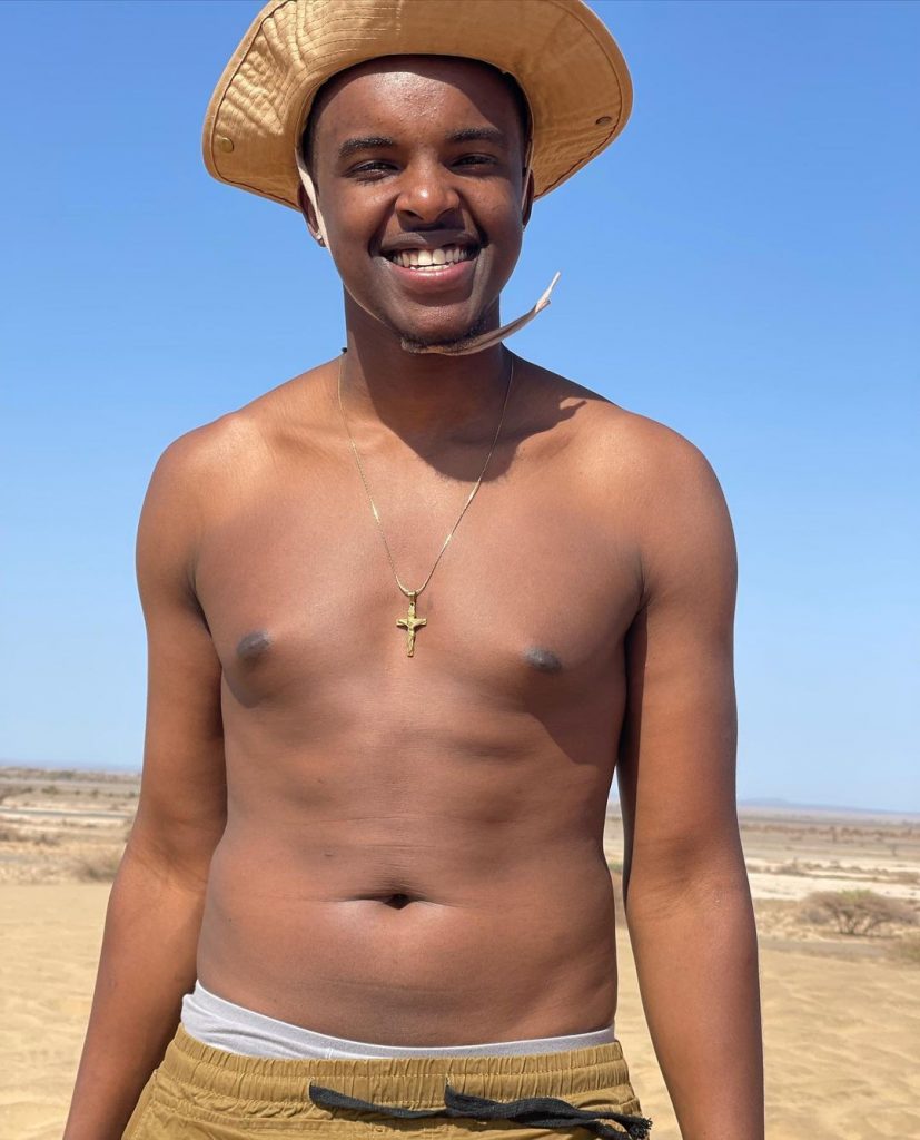 Prince Newton at Chalbi Desert