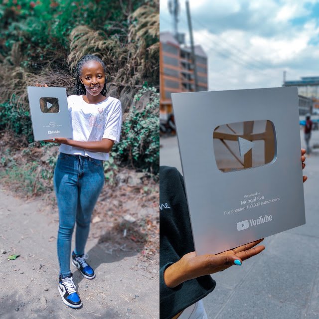 Top 10 Kenyan Young YouTubers with a YouTube Silver Play Button