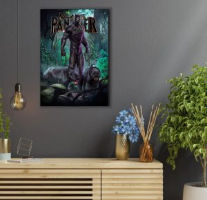 black panther picture frame