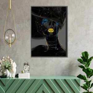 melanin woman home decor