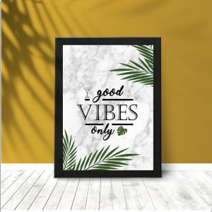 Good vibes picture frame