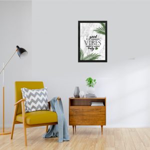 Good vibes picture frame