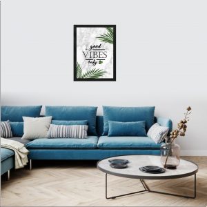 Good vibes picture frame