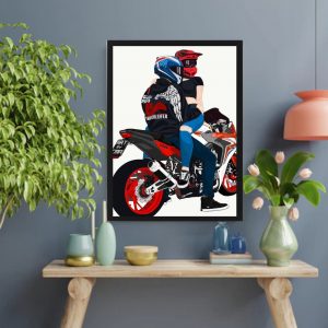 sportsbike rider
