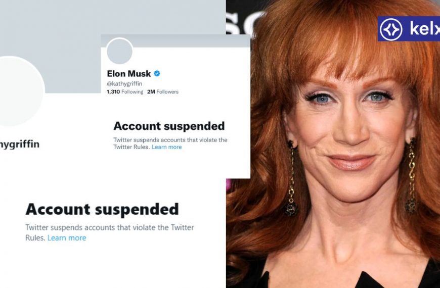 Reason why Kathy Griffin was suspended from Twitter