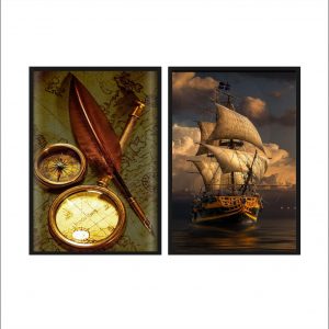 Navigation art picture frames