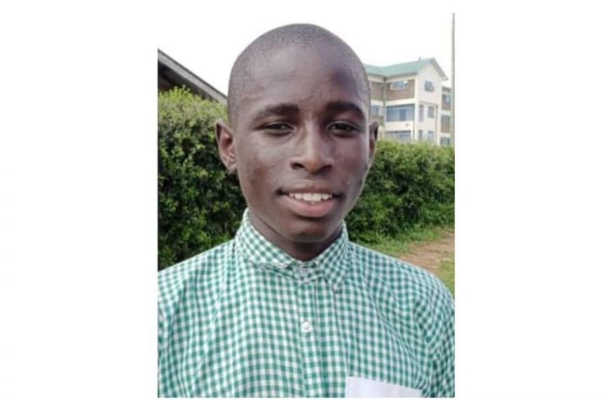 Otieno Lewis Omondi KCPE 2022 best student