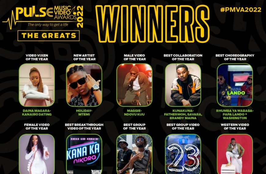 Pulse Music Video Awards winners 2022