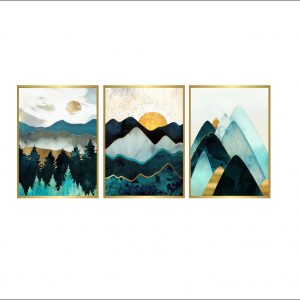 Mountains art picture frames