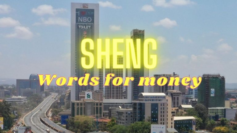 Sheng words for money and meanings
