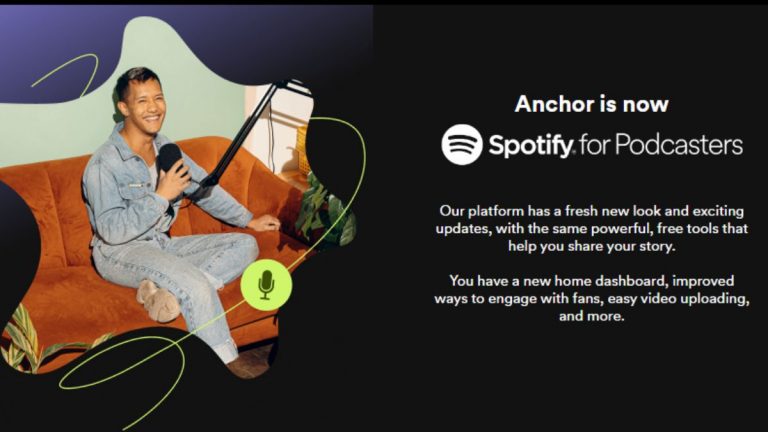 Anchor rebrands to Spotify for Podcasters
