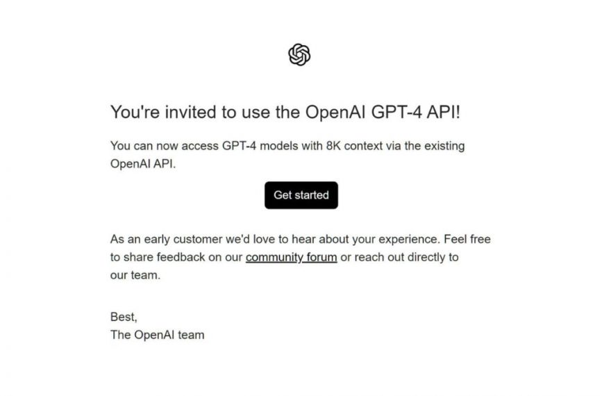 GPT 4 invitation error - How to solve