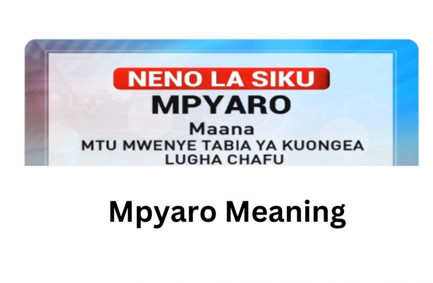 Mpyaro meaning