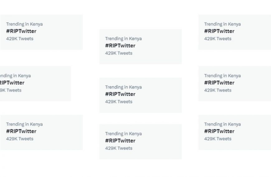 Why the hashtag RIP Twitter is trending