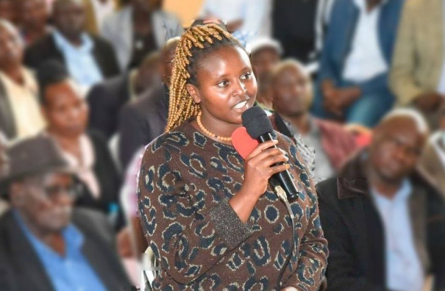 The reason why Mercy Tarus is trending in Kenya