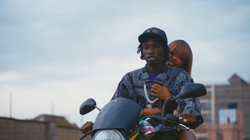 Toxic Lyrikali tops the charts again with "Bud Flowers" 2 A screenshot taken from - Bud Flowers music video